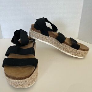 Esprit Women’s Allison Wedge‎ Sandal Size 8.5